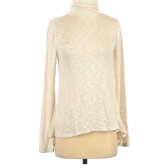 WHBM Winter White Glitter Sweater - Size Small - Perfect for Holidays - Picture 1 of 4